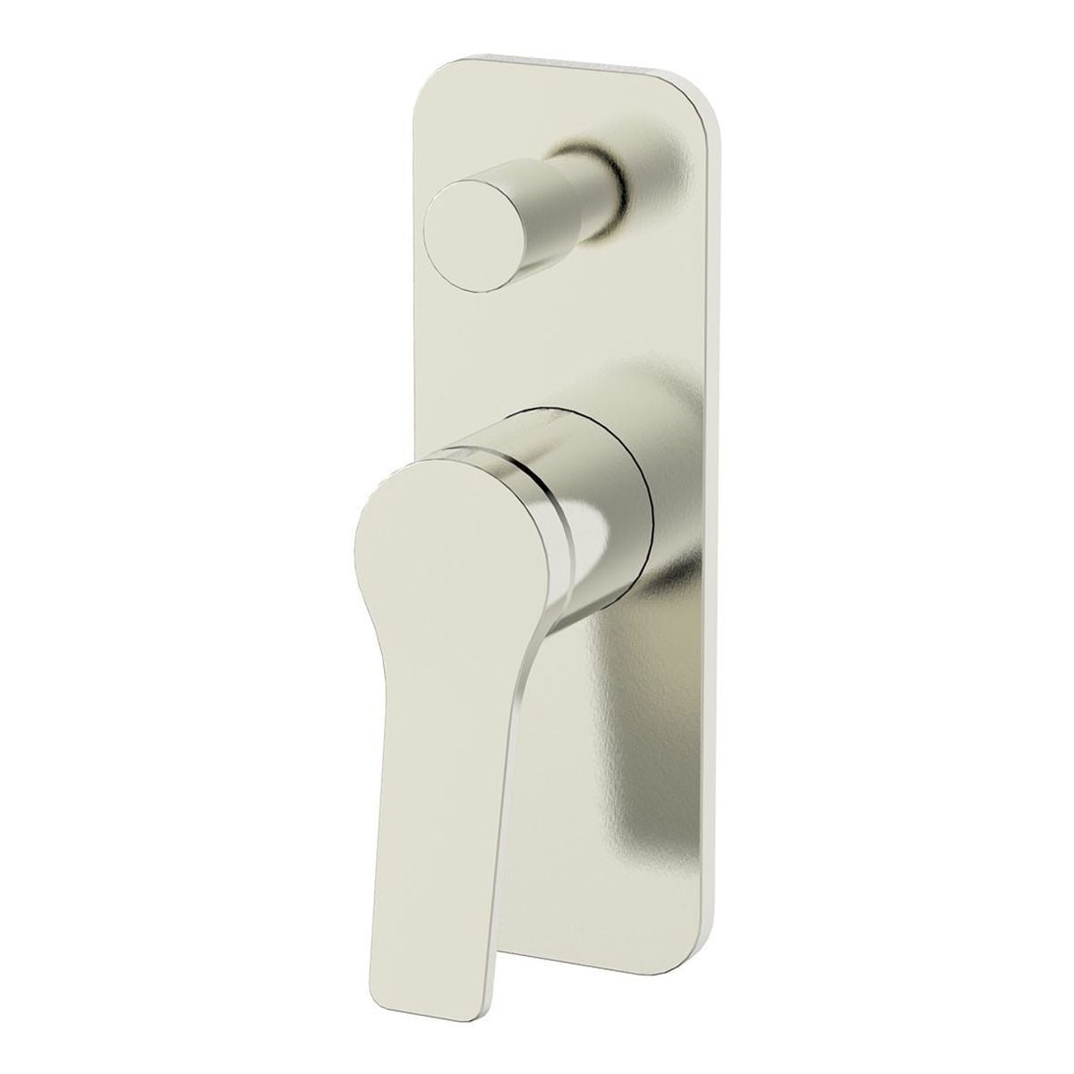 Studio Bagno Pop Shower/Bath Mixer With Diverter - Brushed Nickel