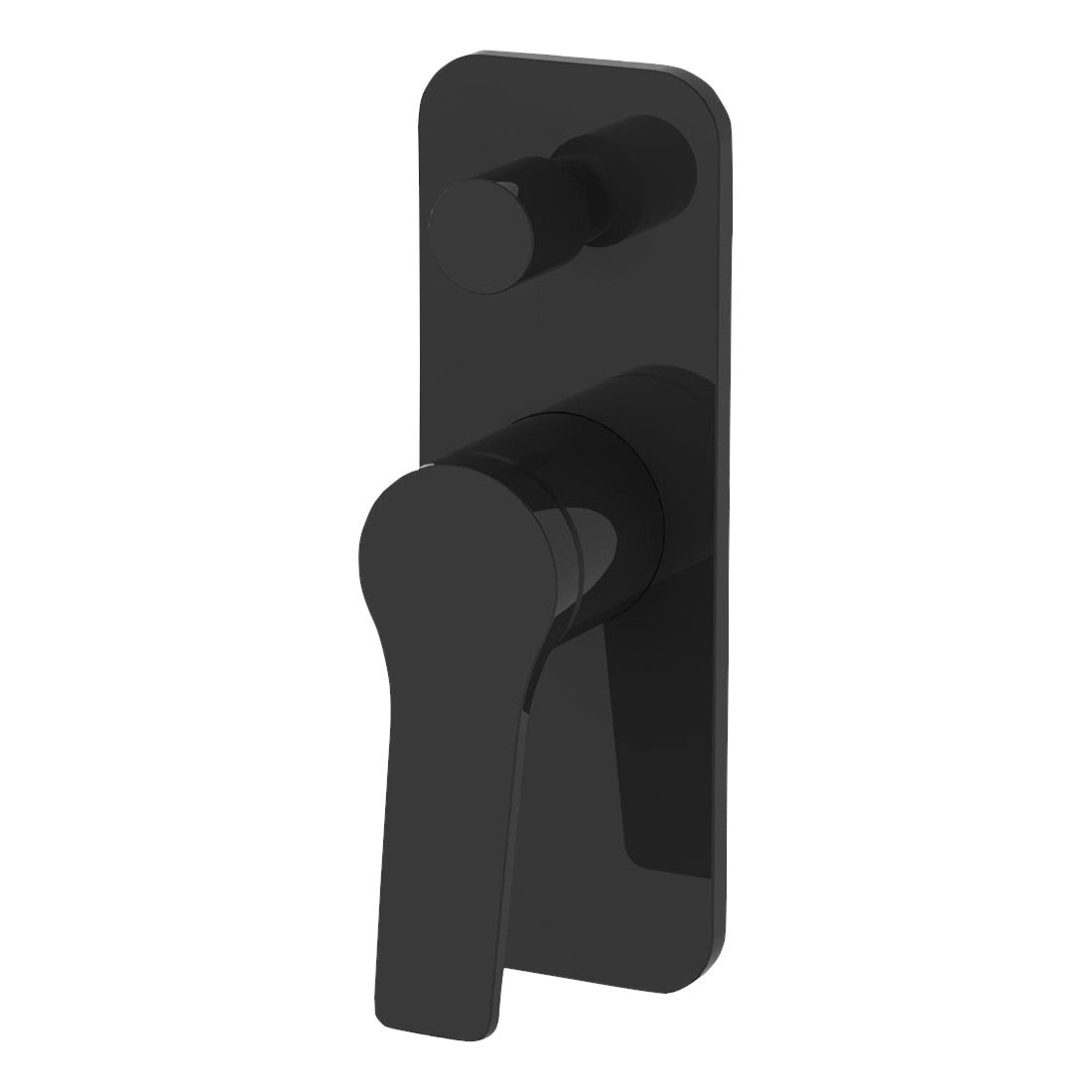 Studio Bagno Pop Shower/Bath Mixer With Diverter - Matte Black