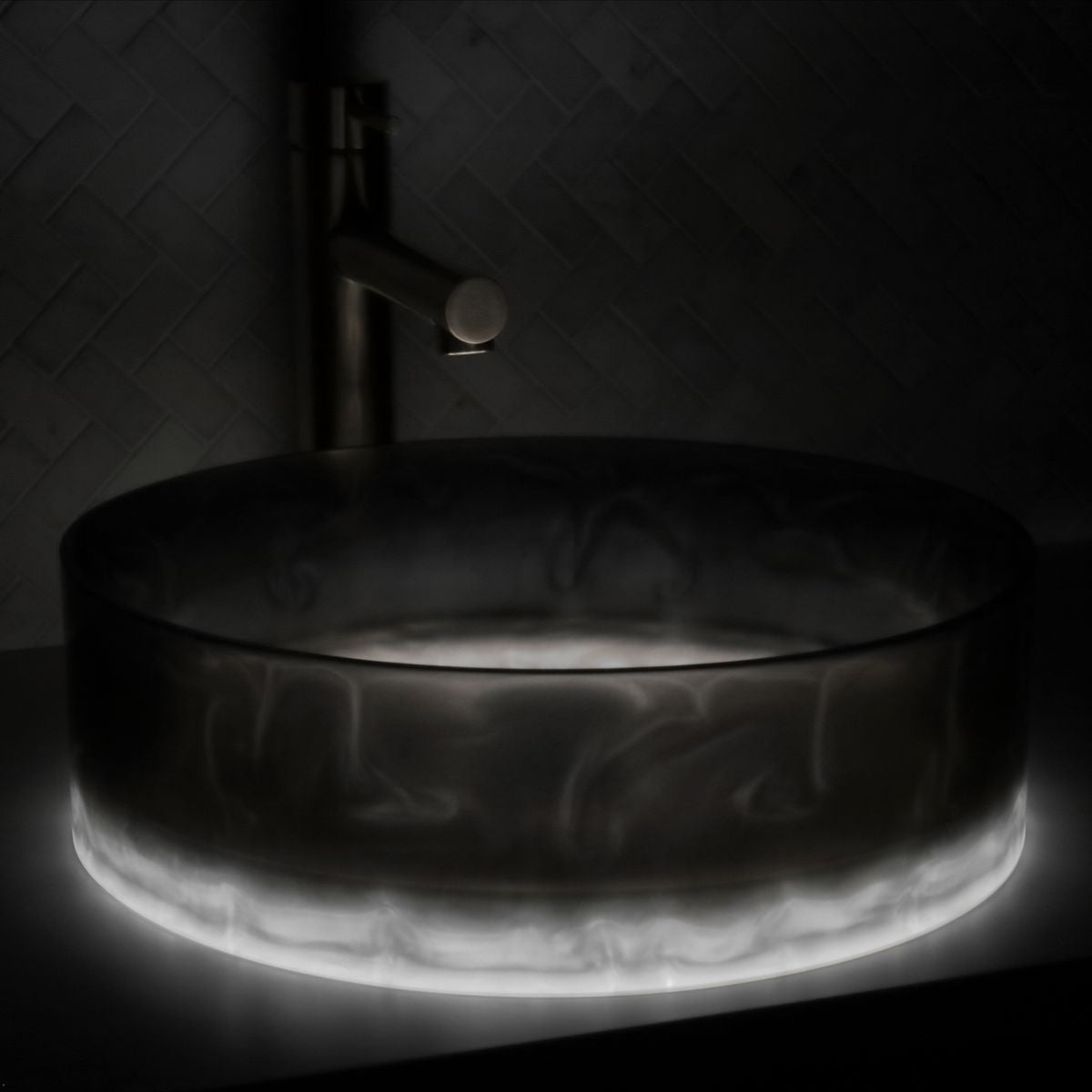 The Basin Lab Pearl 280 Coliseum Basin, Double Onyx