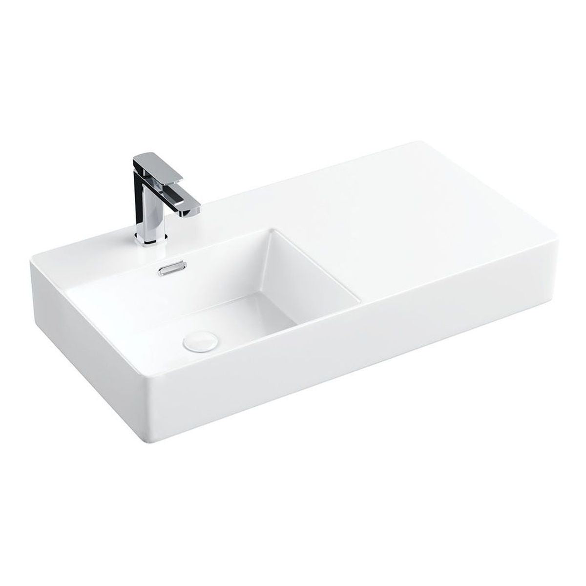 Fienza Petra 800 Left-Hand Wall Basin