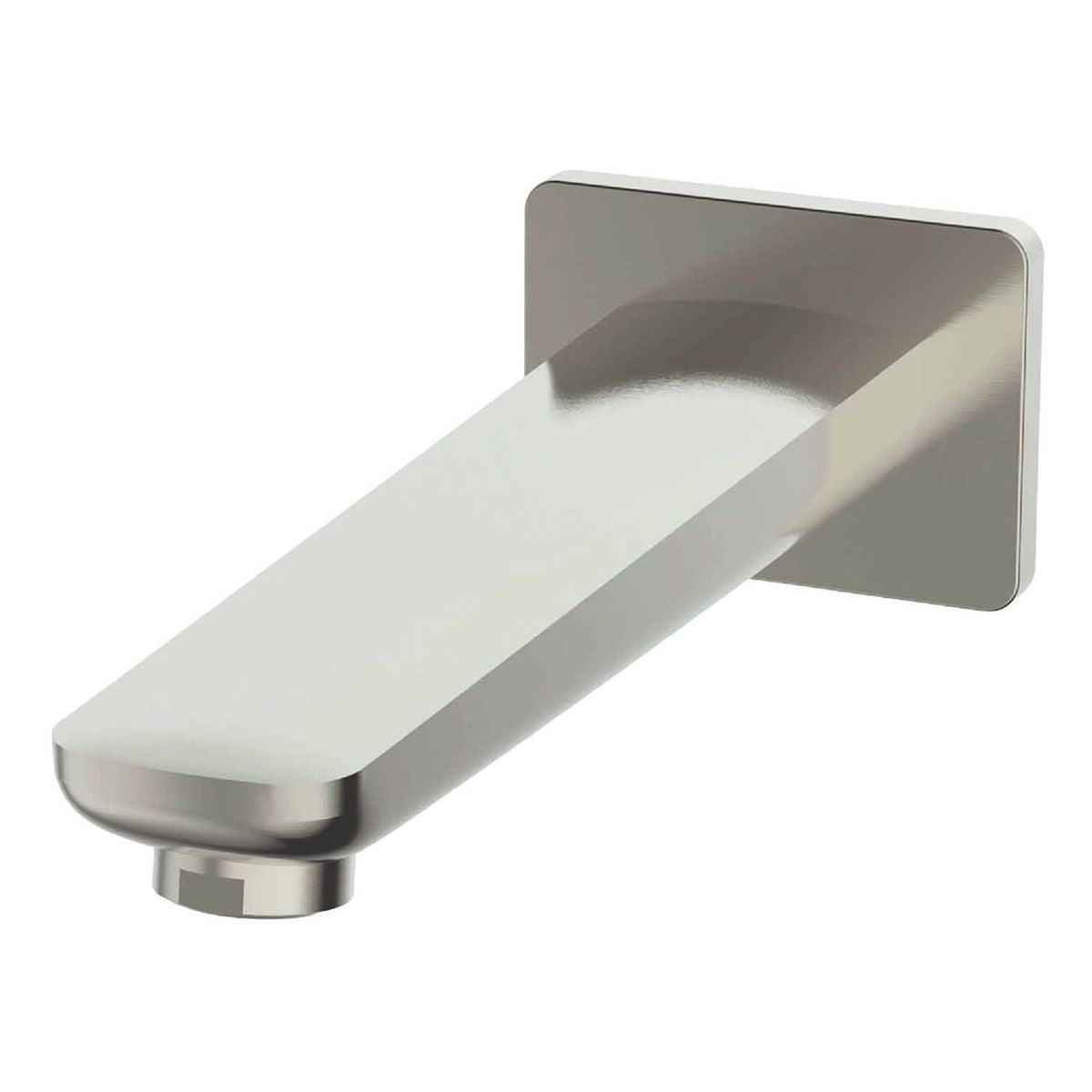 Studio Bagno 180mm Bath Spout - Brushed Nickel