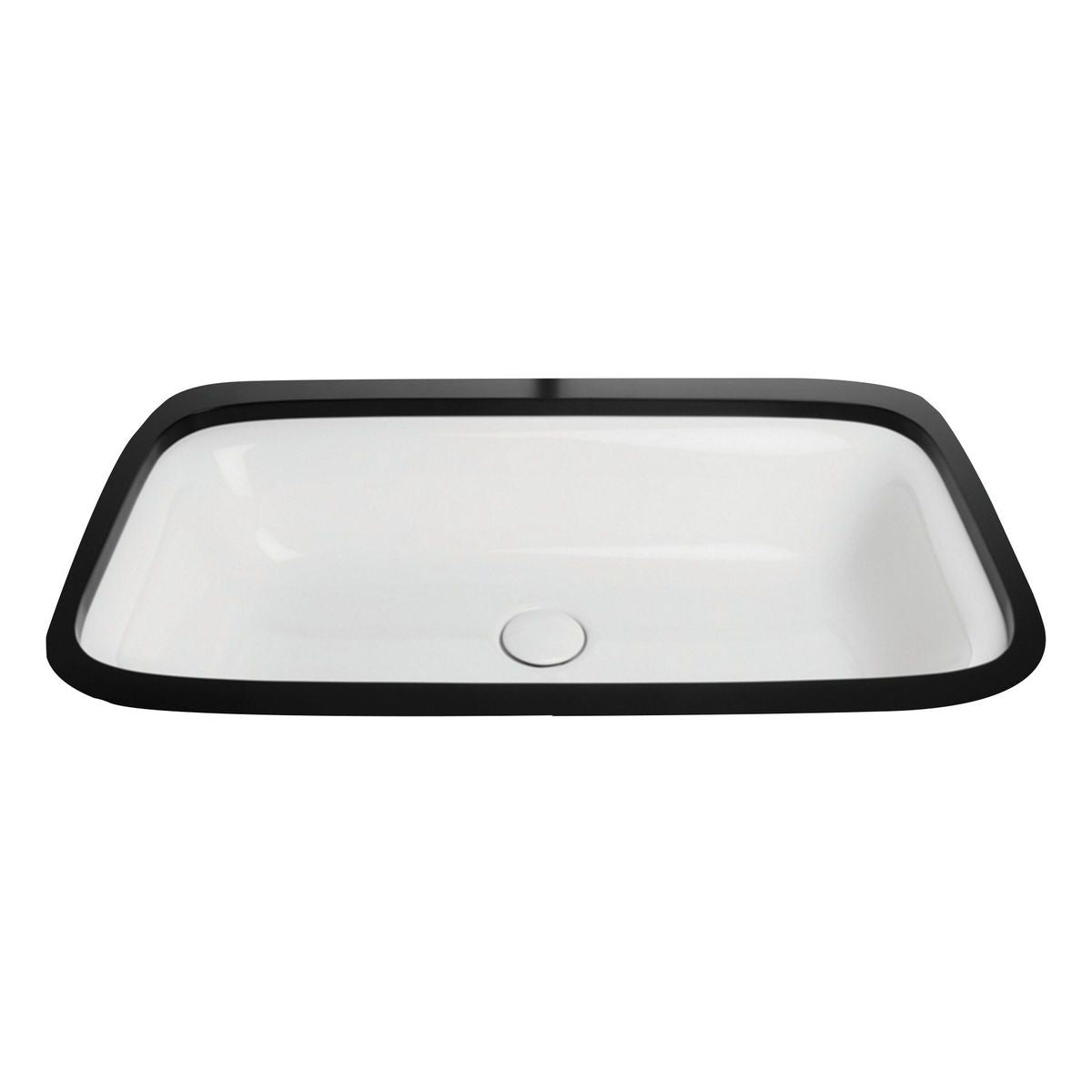 Studio Bagno Soul 3 Undercounter Basin - No Taphole, Gloss White