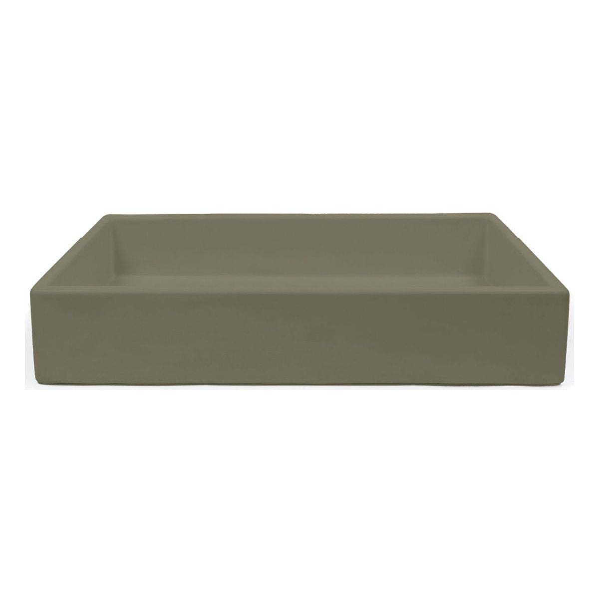 Nood Surface Mount Trough Basin in Olive