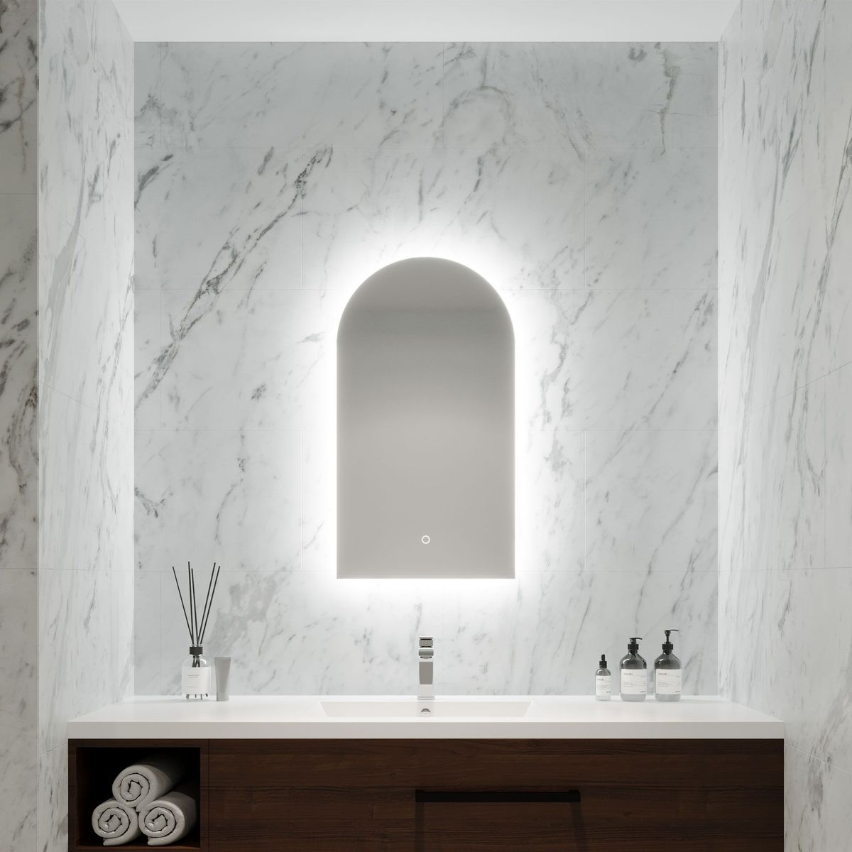 A-Series Bespoke LED Mirror - Frameless