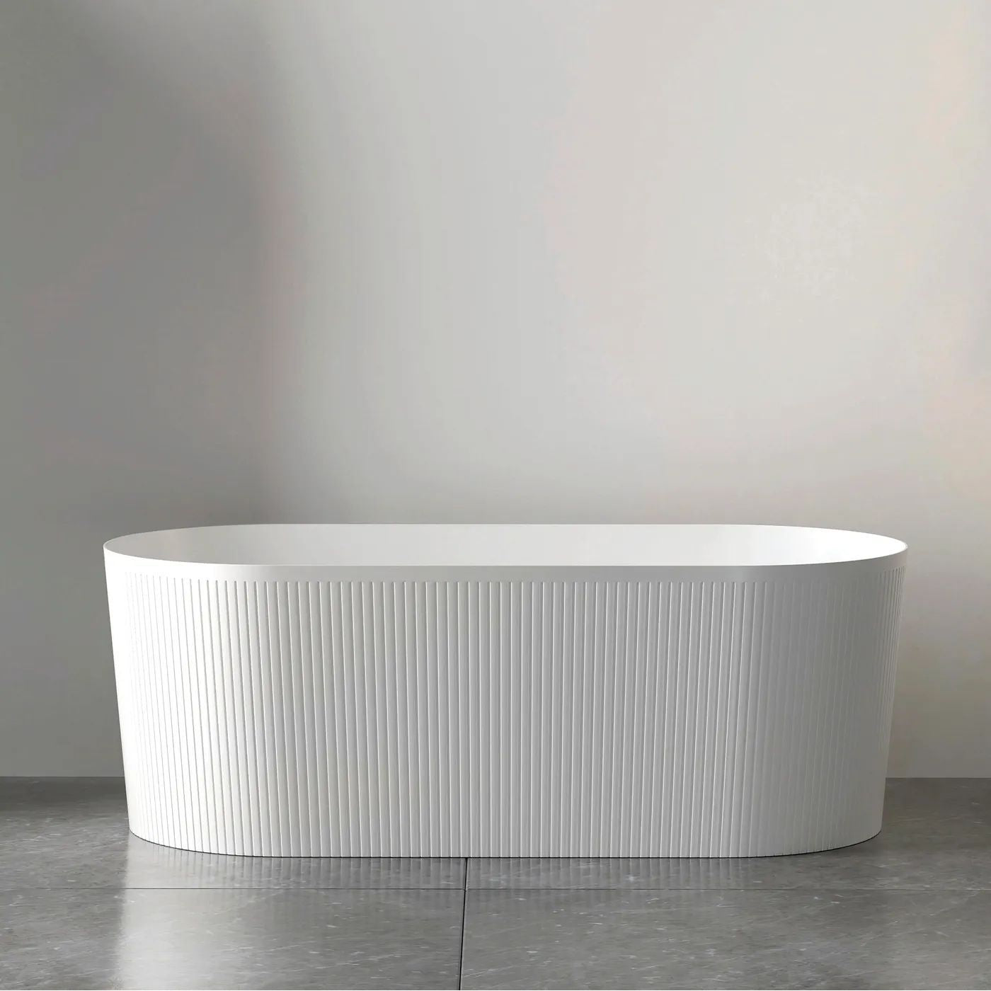 Noosa Freestanding Bath 1700 Matte White