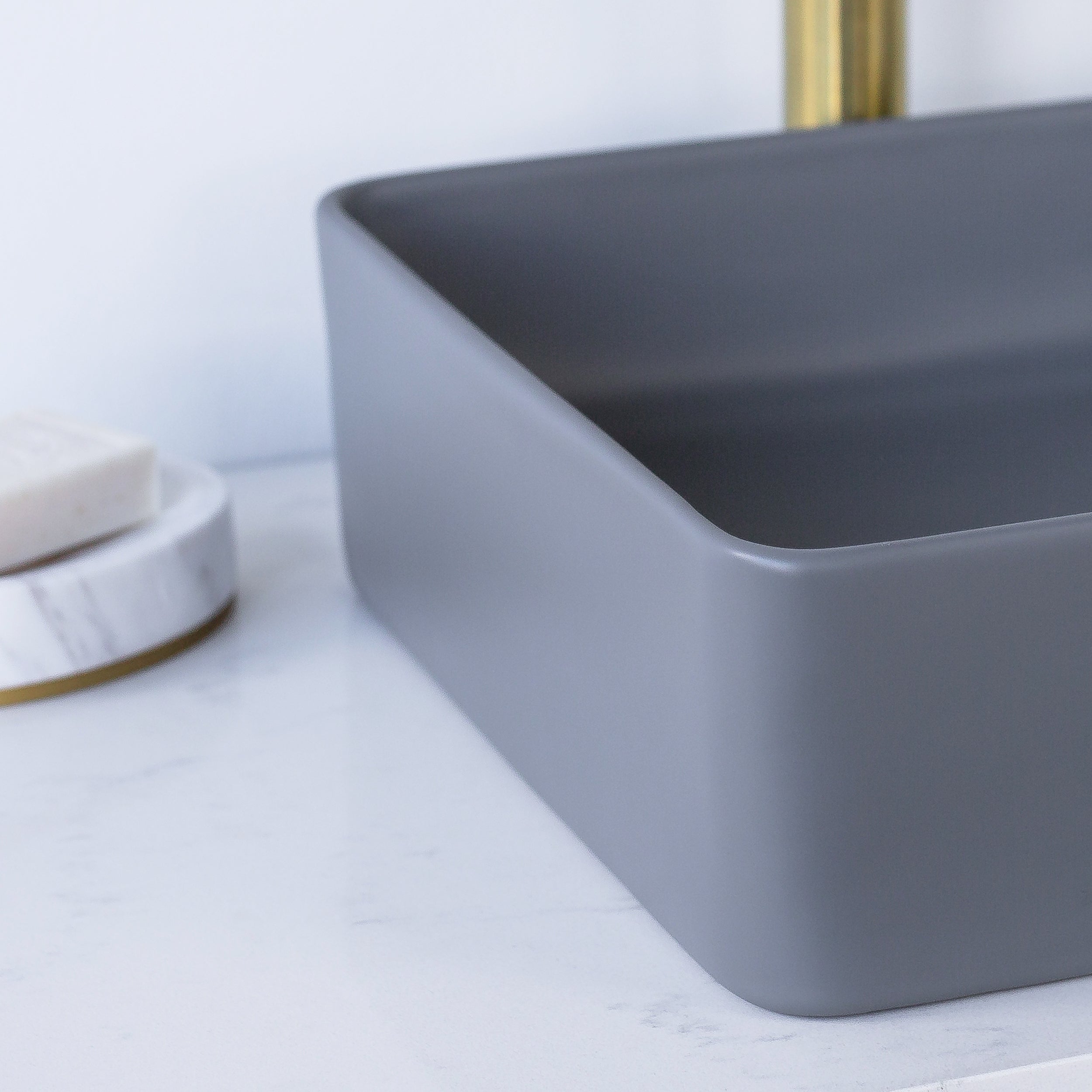 Haven Above Counter Basin Matte Grey