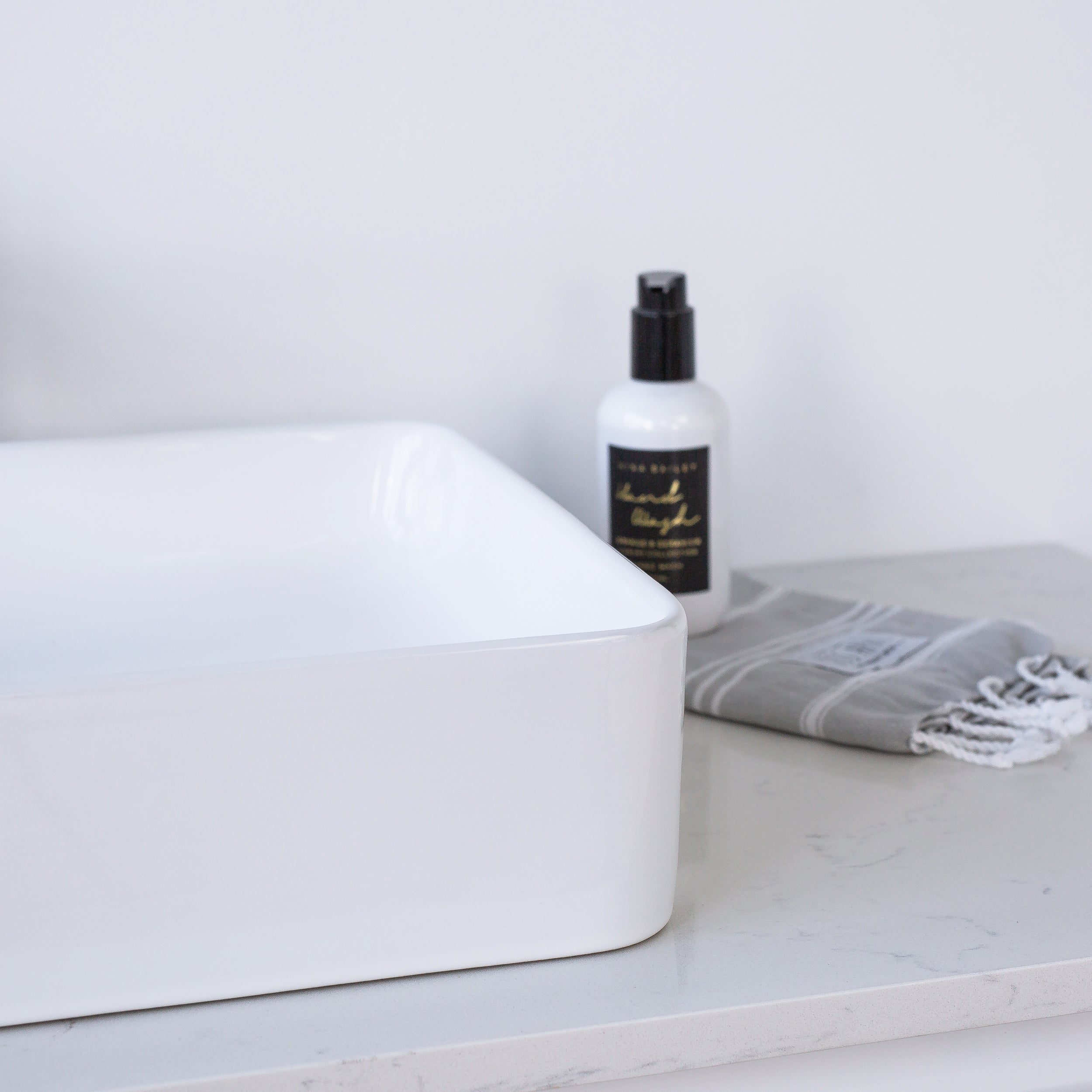 Tranquil Above Counter Basin Gloss White