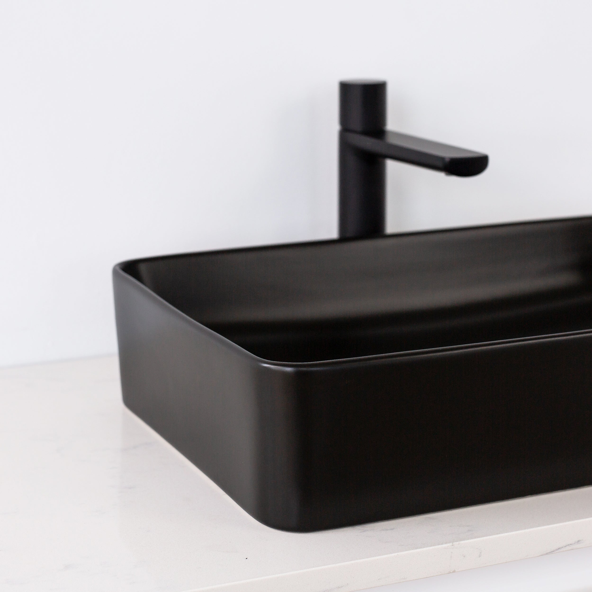 Tranquil Above Counter Basin Matte Black