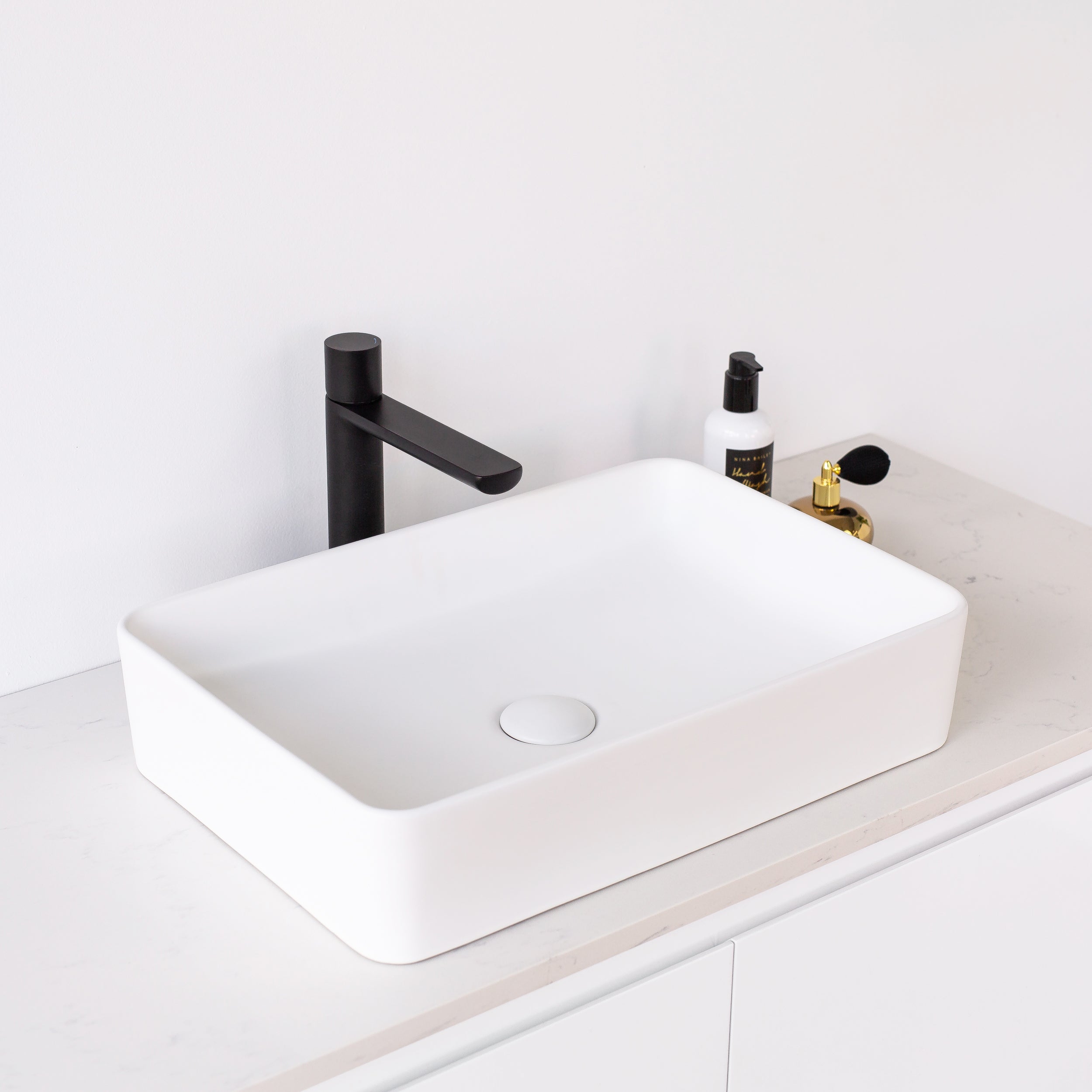 Tranquil Above Counter Basin Matte White