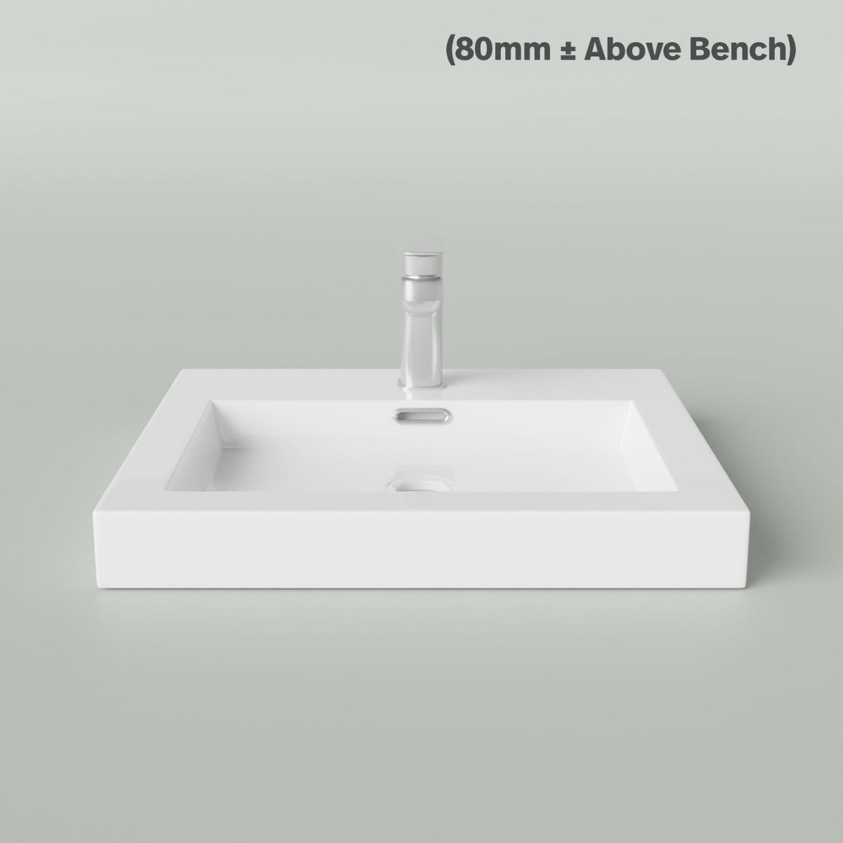 Bacino Above Counter Basin - White