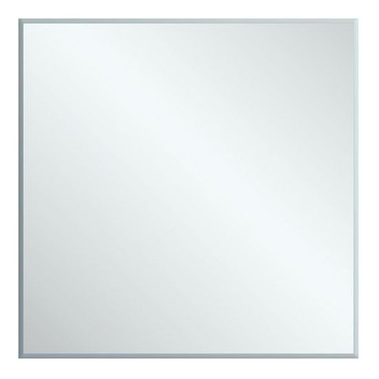 Bevel Edge 900 x 900mm Rectangular Glue-On Mirror