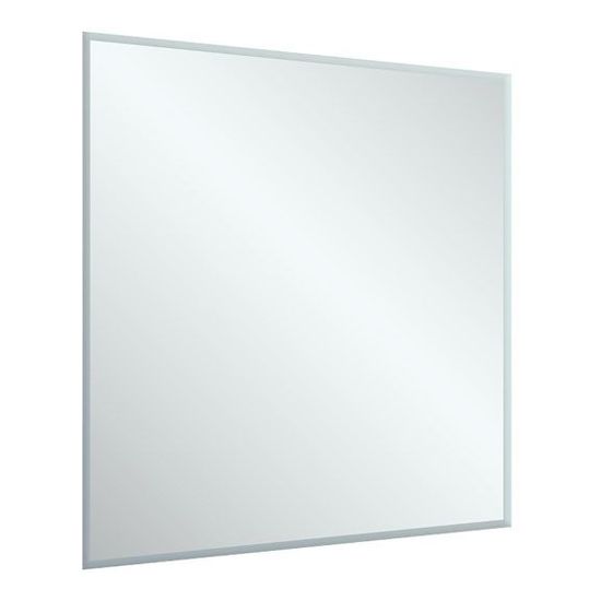 Bevel Edge 900 x 900mm Rectangular Glue-On Mirror