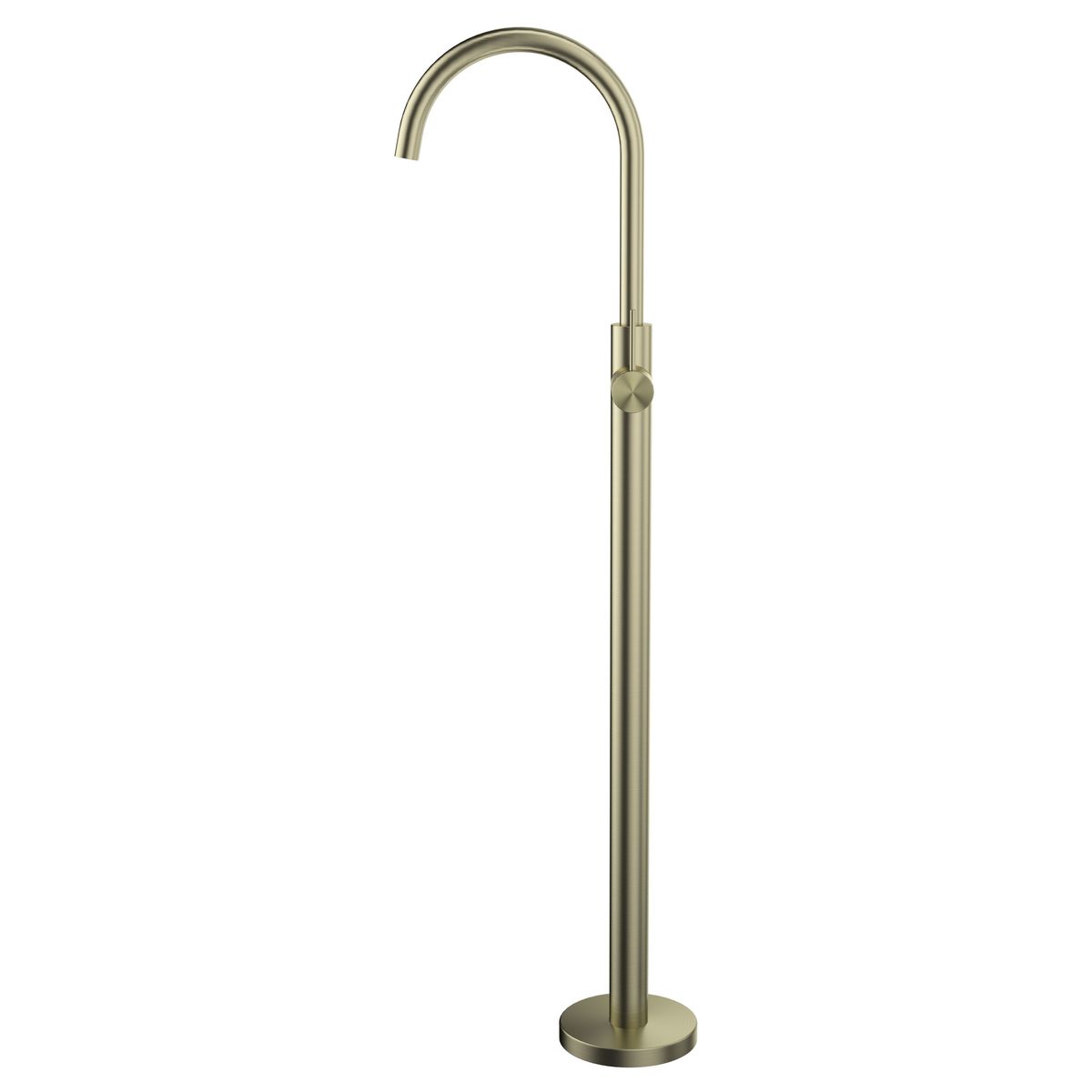 Mica Freestanding Bath Mixer, French Gold