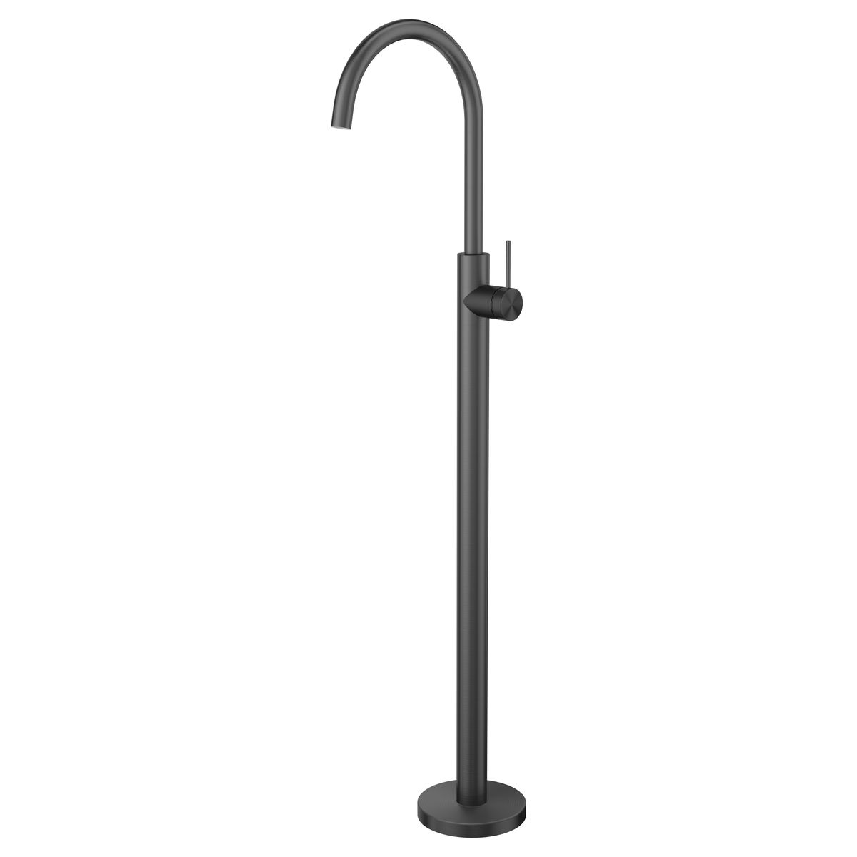 Mica Freestanding Bath Mixer, Gunmetal