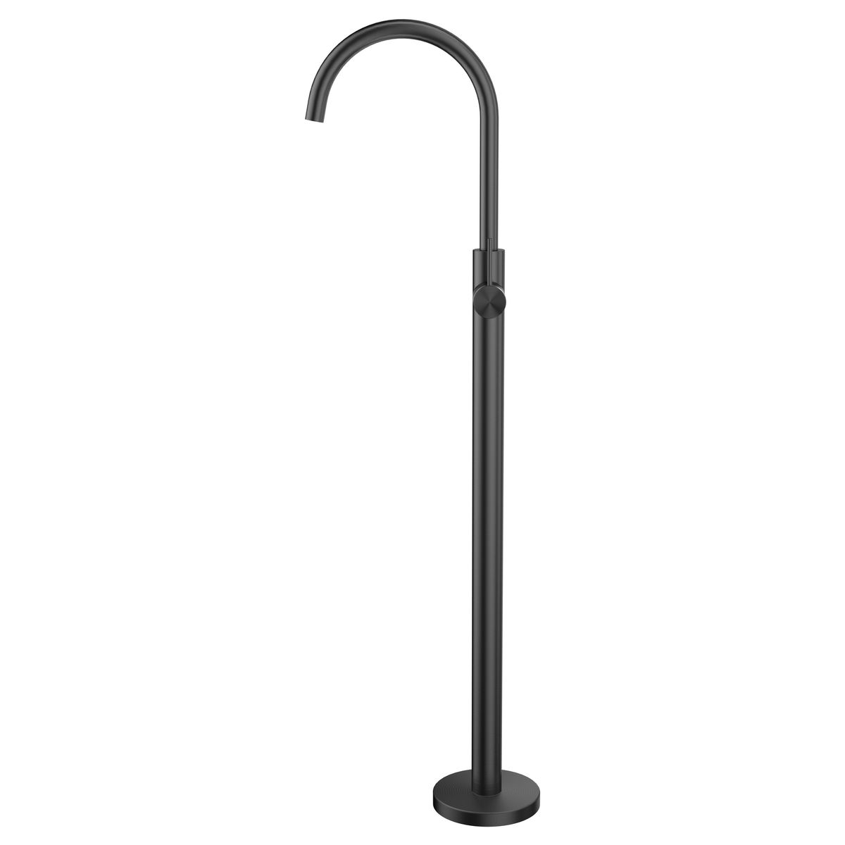 Mica Freestanding Bath Mixer, Gunmetal