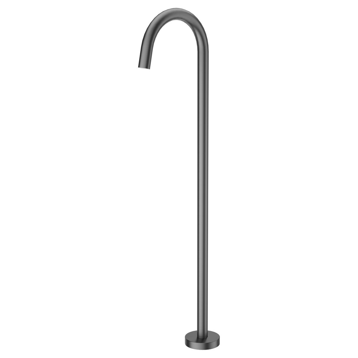Mica Freestanding Bath Spout, Gunmetal
