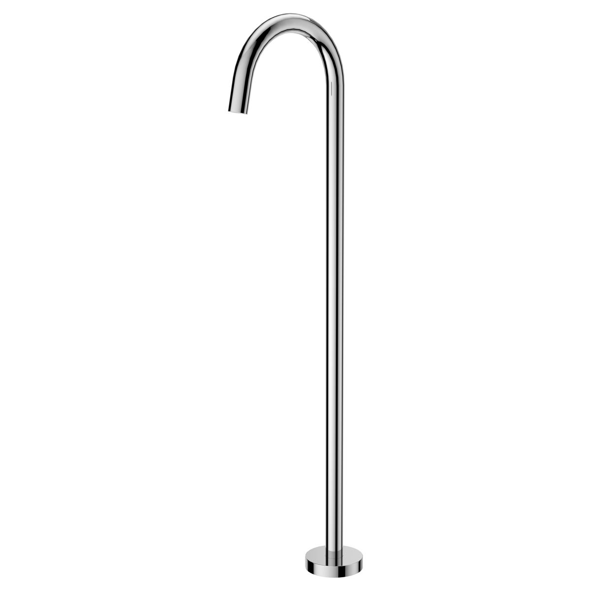 Mica Freestanding Bath Spout, Chrome