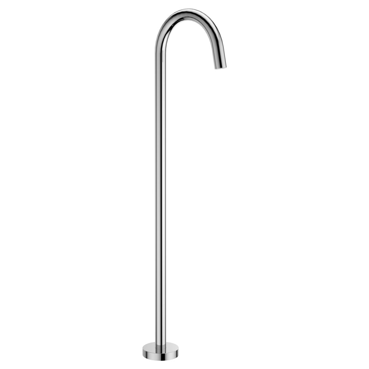 Mica Freestanding Bath Spout, Chrome