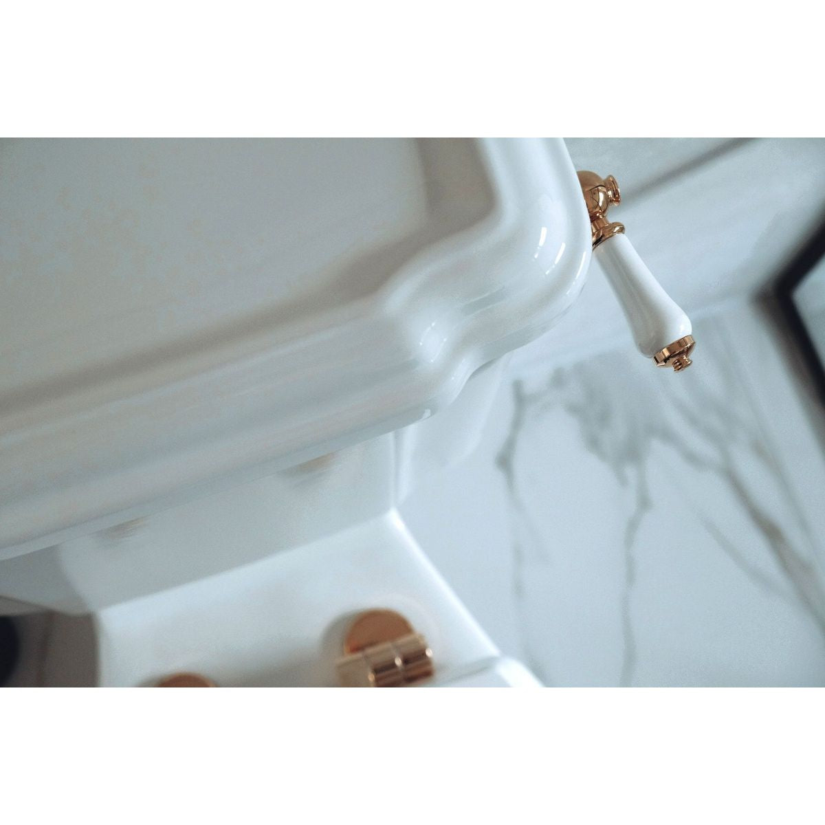 Birmingham Cistern Lever - Gold