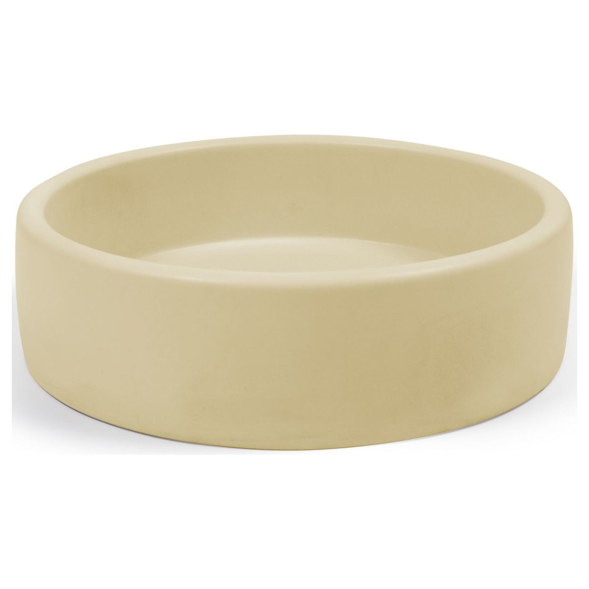 Nood Surface Mount Bowl Basin in Custard