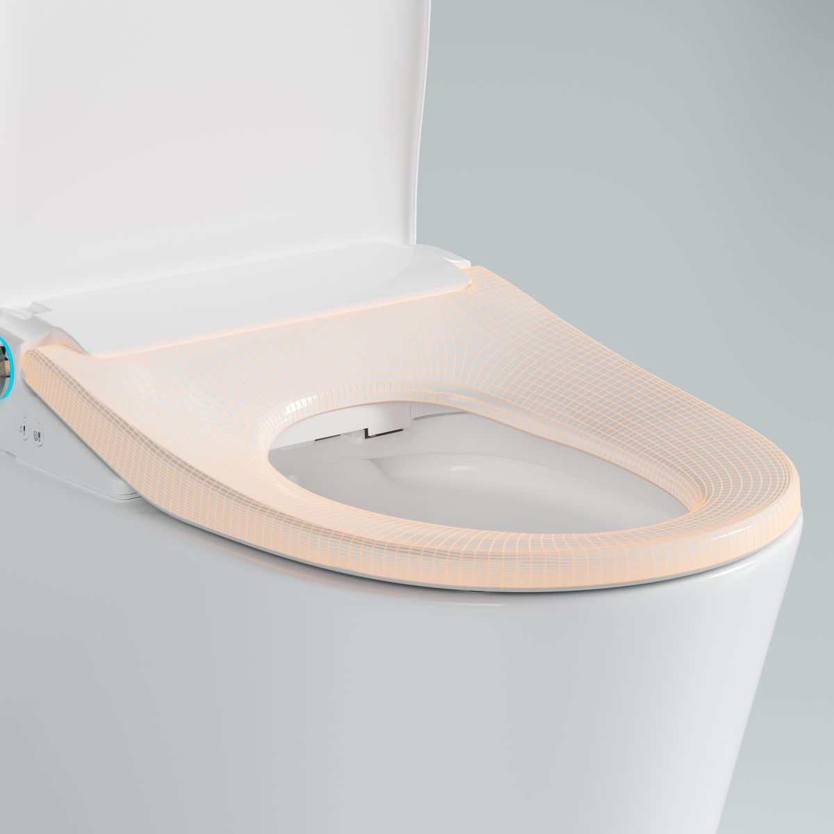 Thea Luxury Toilet Bidet Seat With Auto Open/Close Lid