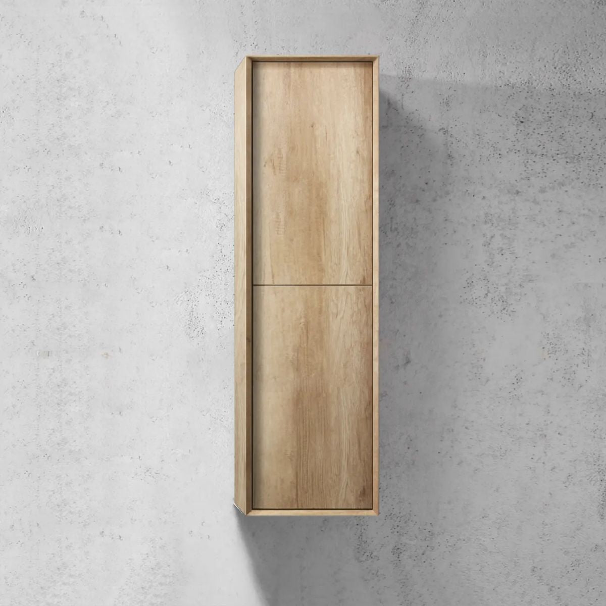 Byron Tall Boy 350x300x1200 - Natural Oak
