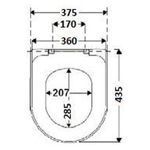 Carlo Quick Release Soft Closing Duraplas Seat