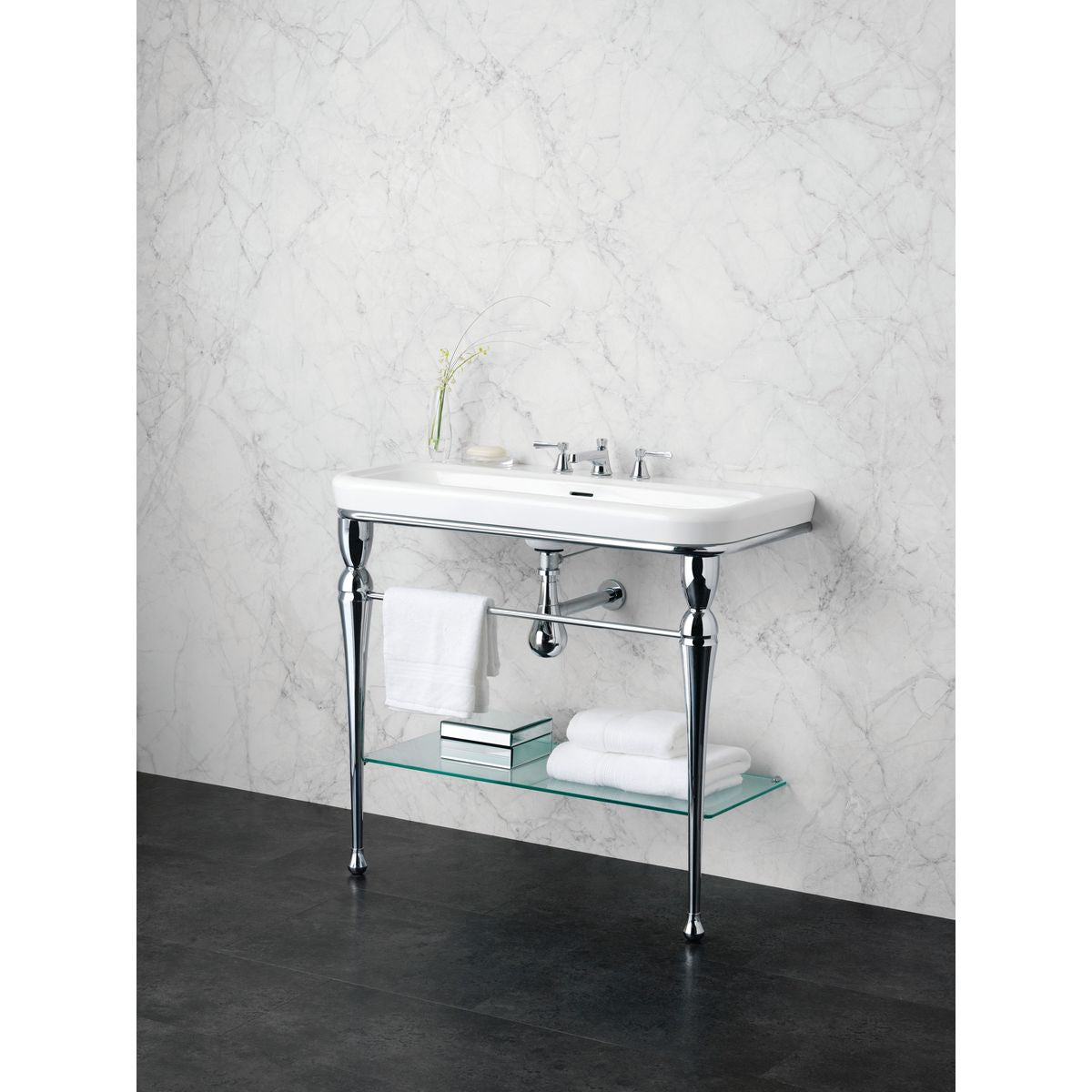 Candella 100 Washstand, 1 Taphole