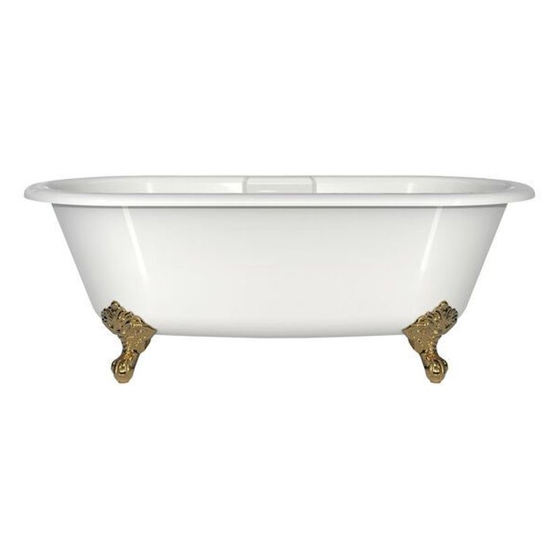 Victoria + Albert Cheshire Bath, Polished Brass Feet