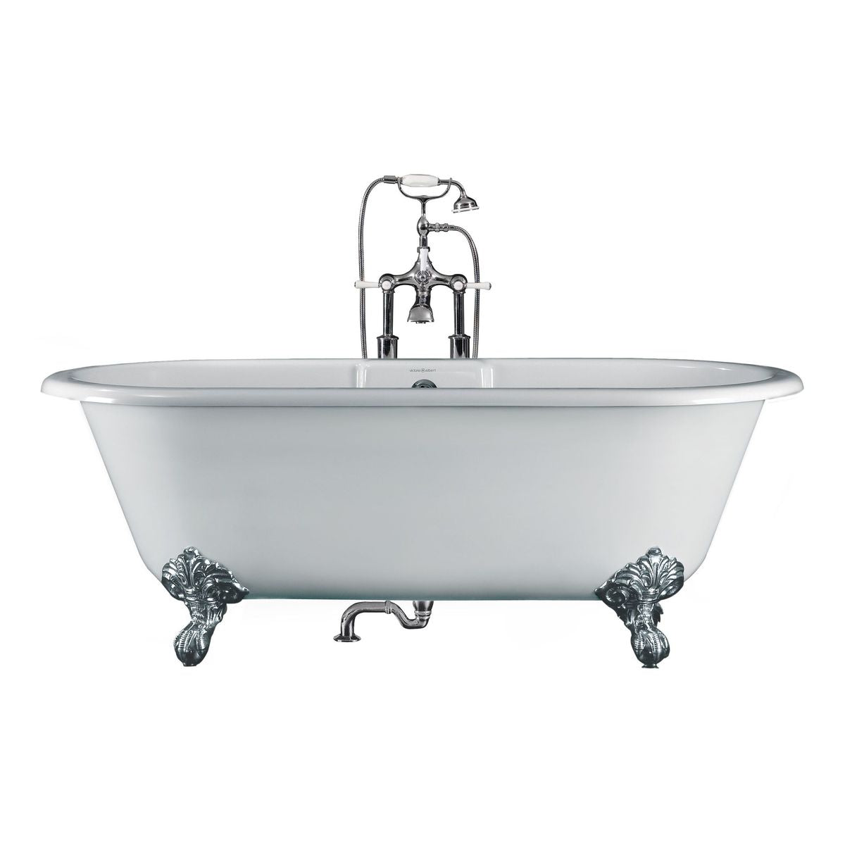 Victoria + Albert Cheshire Bath, Polished Chrome Feet