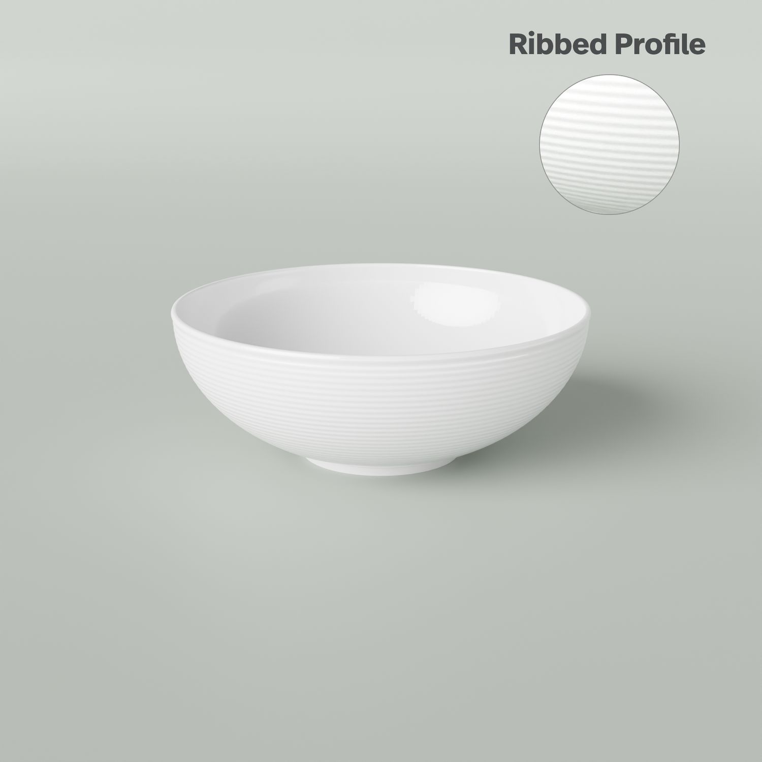 Cresta Above Counter Basin - White