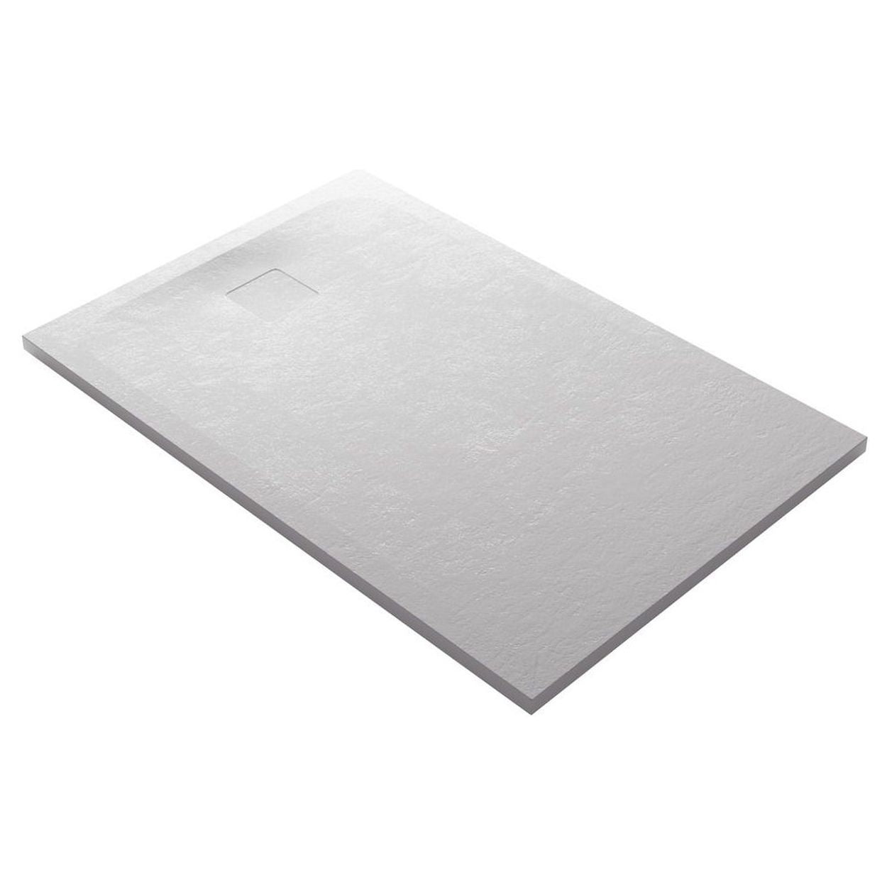 Domus Living Cemento 800X1000 Shower Floor in Bianco (Matte White)