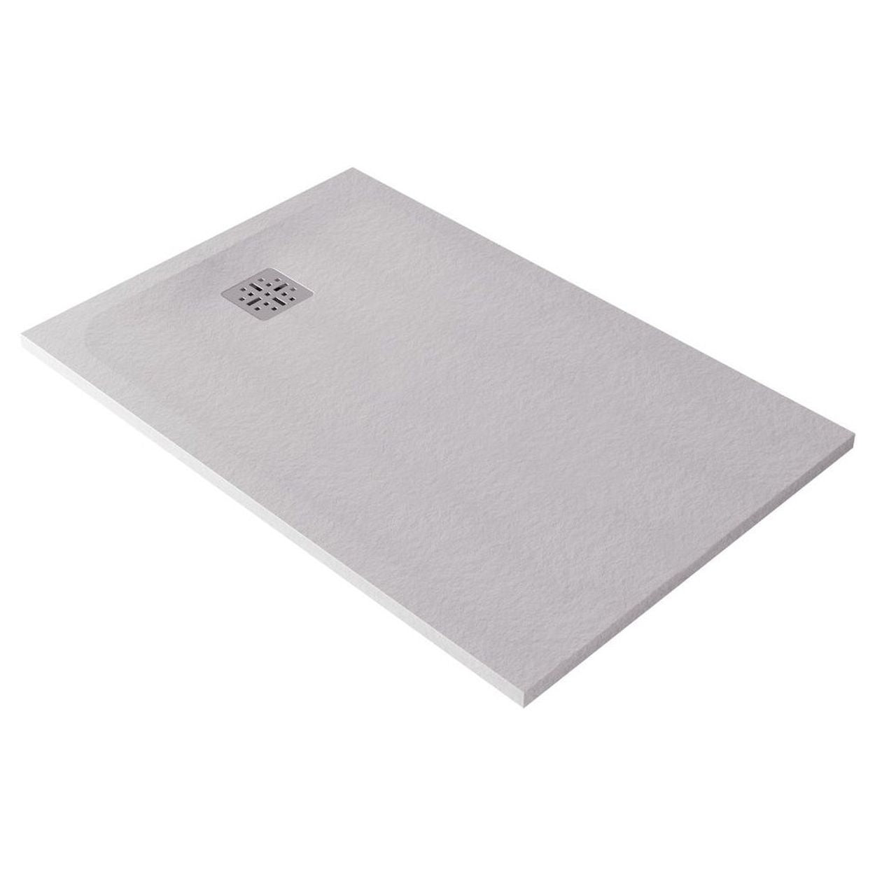 Domus Living Pietra 800X800 Shower Floor in Bianco (Matte White)