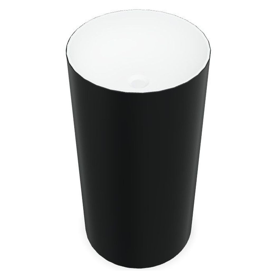 Domus Living Colonna Round 0 Basin in Matte Black