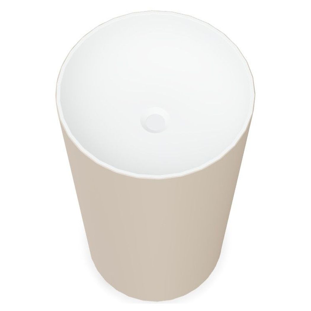 Domus Living Colonna Round 0 Basin in Matte Cappuccino