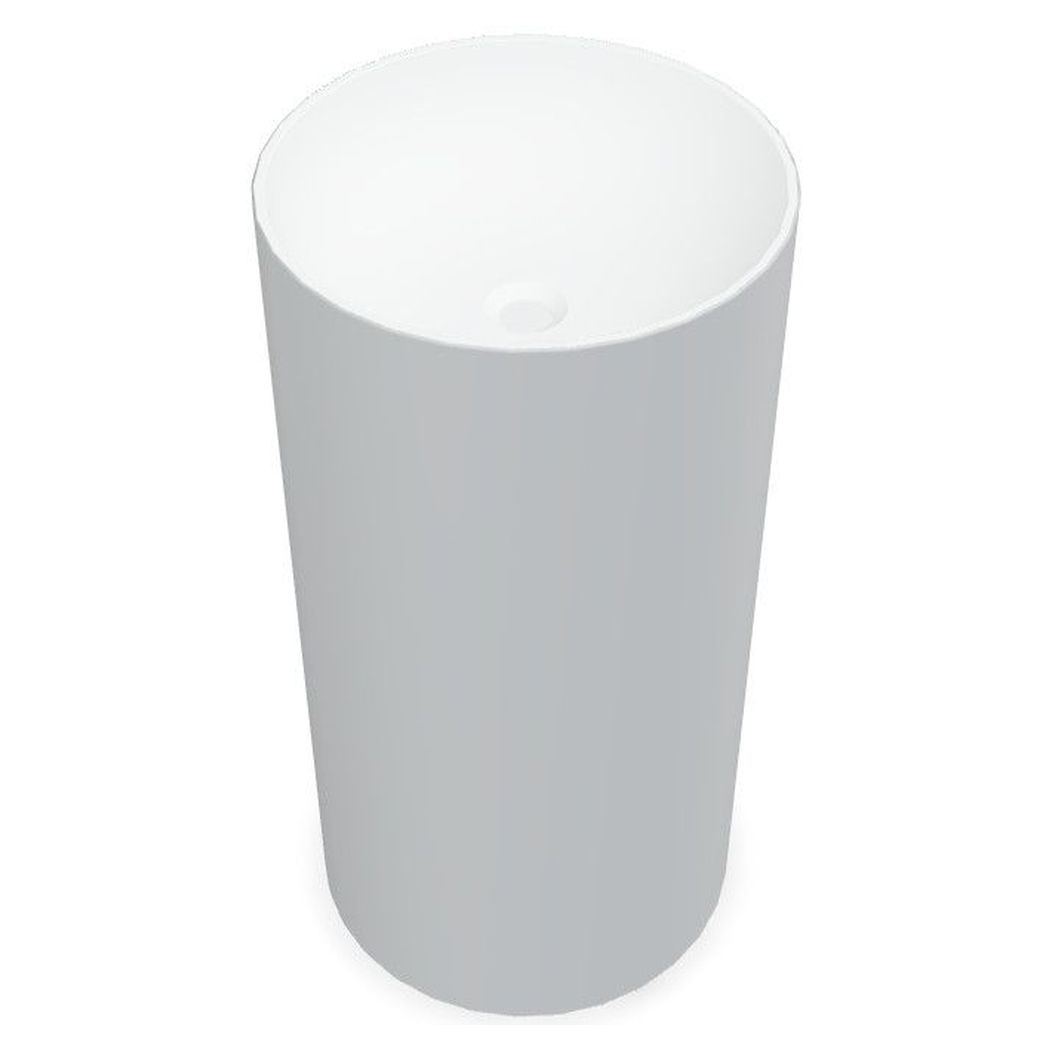 Domus Living Colonna Round 0 Basin in Matte Grey