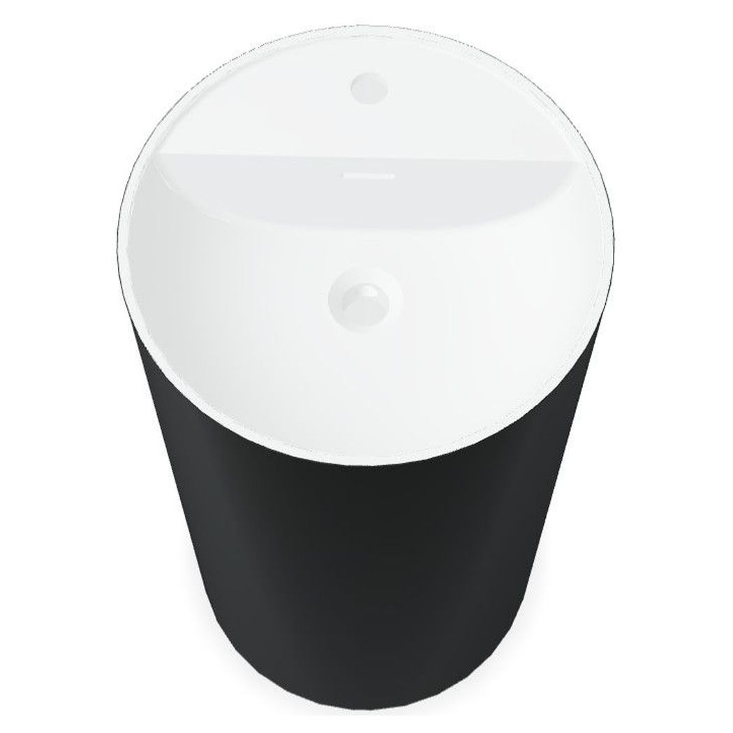 Domus Living Colonna Round X Basin in Matte Black