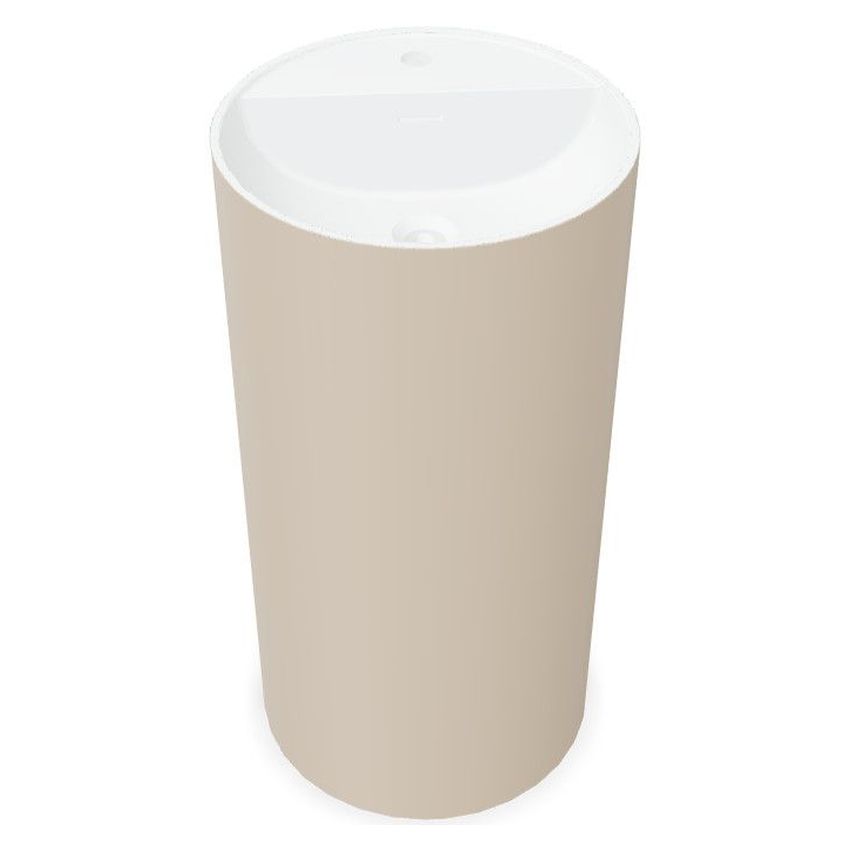 Domus Living Colonna Round X Basin in Matte Cappuccino