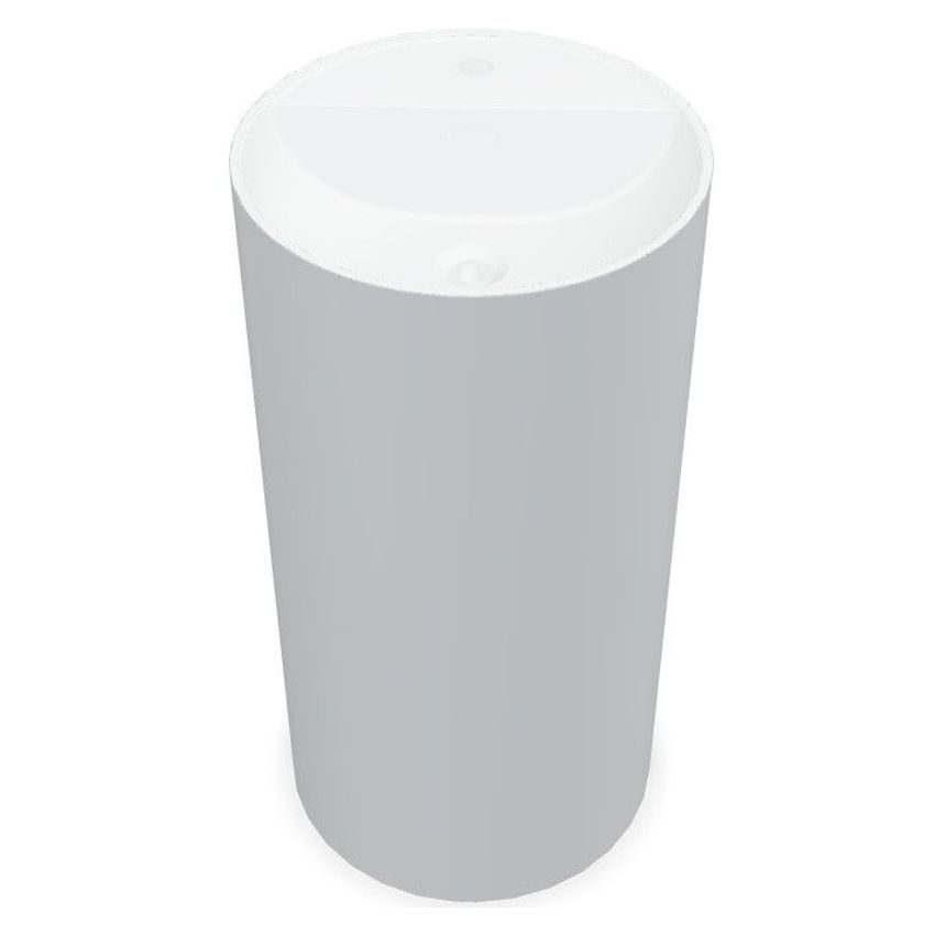 Domus Living Colonna Round X Basin in Matte Grey