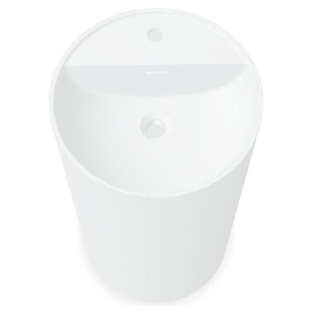 Domus Living Colonna Round X Basin in Matte White