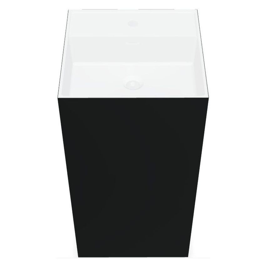 Domus Living Colonna Square X Basin in Matte Black