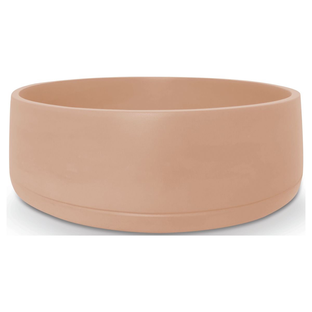 Nood Surface Mount Funl Basin in Pastel-Peach