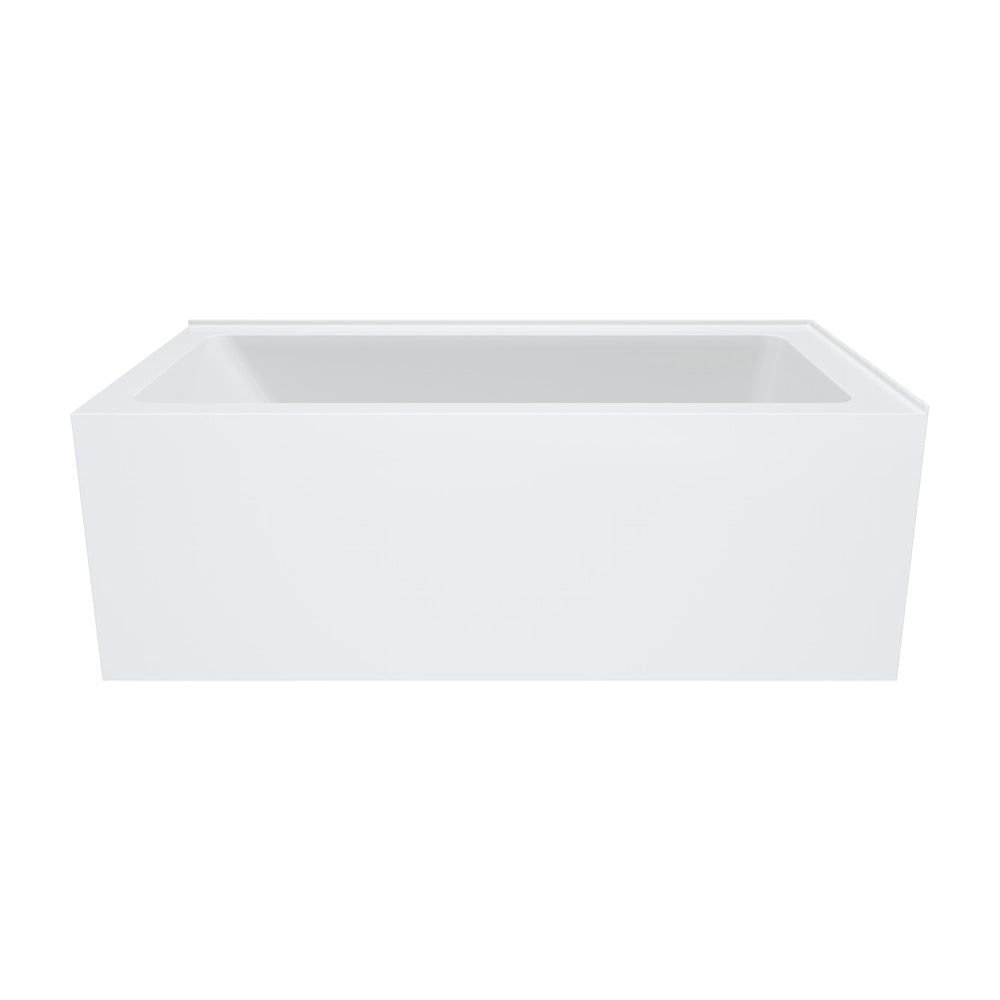Sentor Left-Hand Acrylic Corner Bath with Overflow, 1500mm
