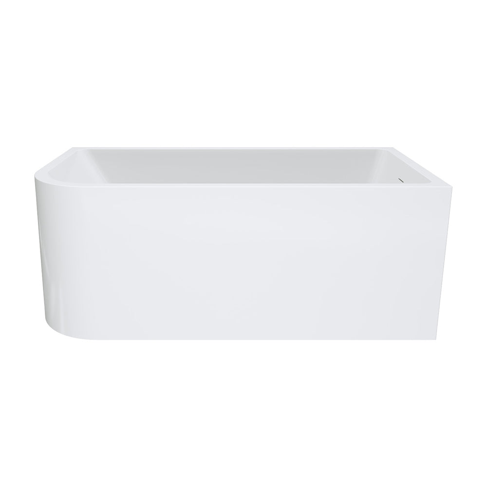 Hustle Left-Hand Multi-Fit Acrylic Bath with Overflow, 1500mm