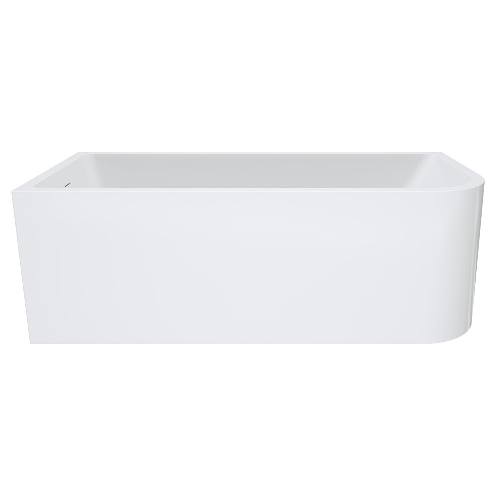 Hustle Right-Hand Multi-Fit Acrylic Bath with Overflow, 1700mm