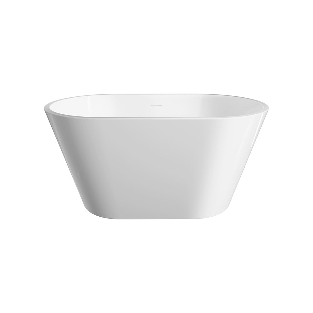 Austin Freestanding Acrylic Bath with Overflow, 1200mm