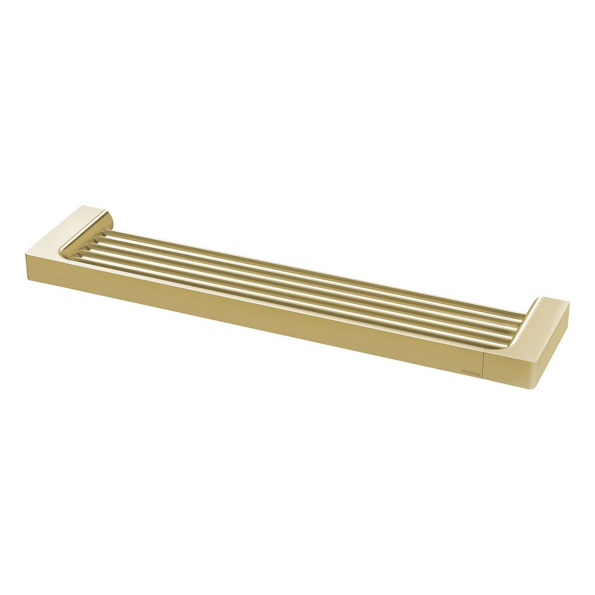 Gloss Shower Shelf - Brushed Gold
