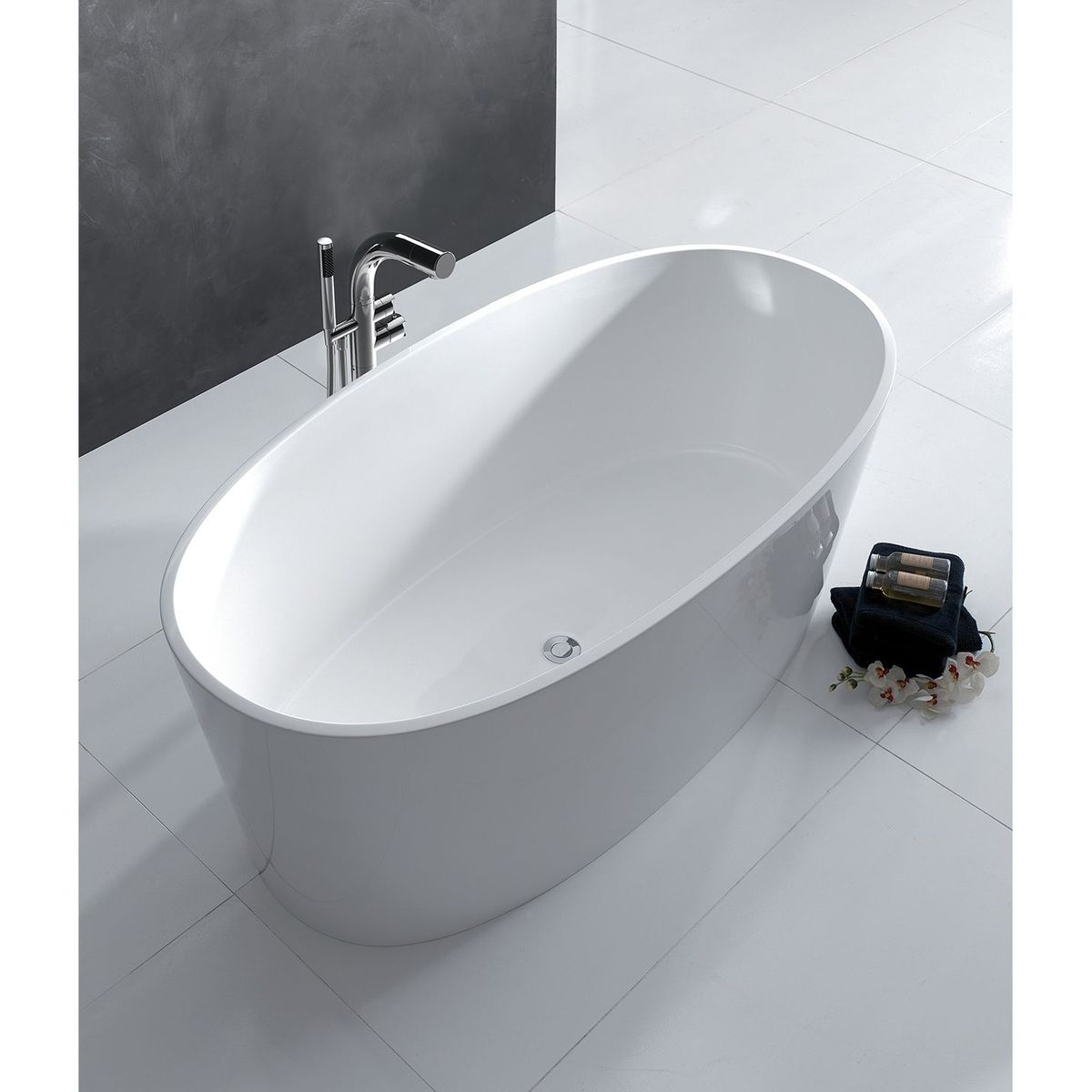 Victoria + Albert IOS Bath, Matte White