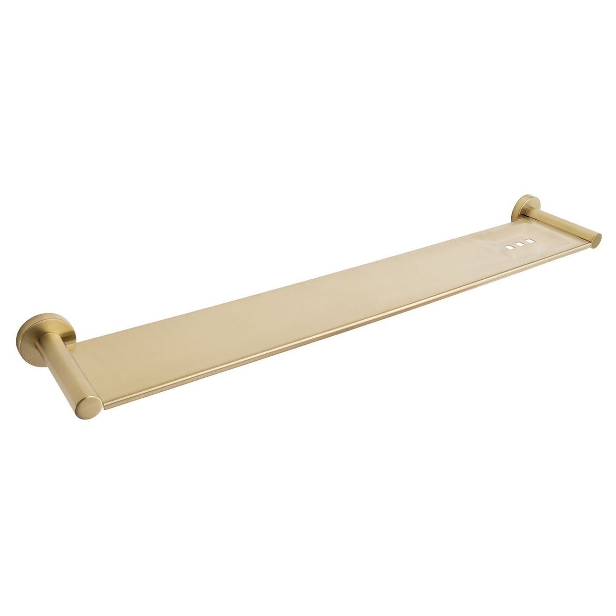 Bloom Shower Shelf in Light Brushed Brass (PVD)