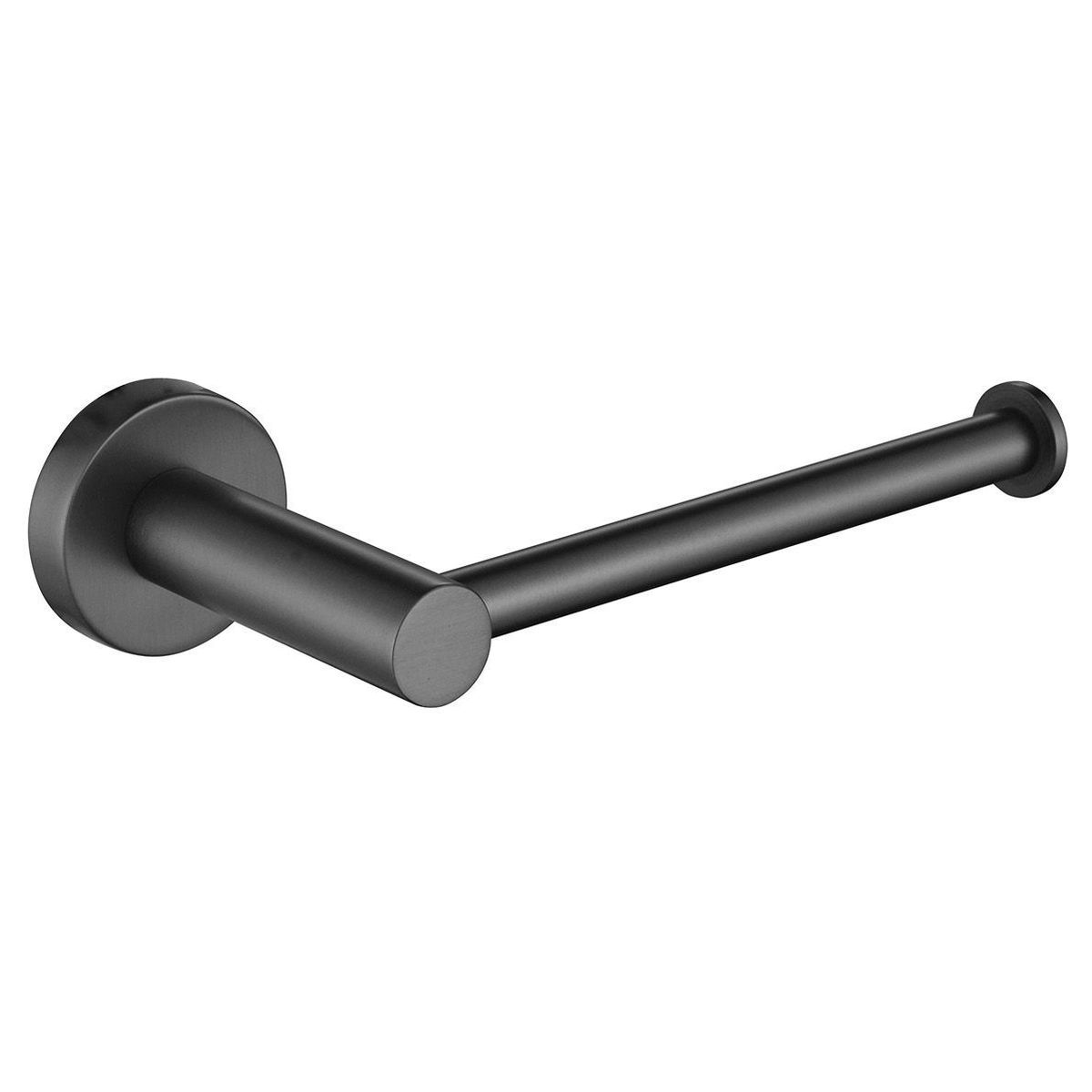 Bloom Toilet Roll Holder in Brushed Gunmetal